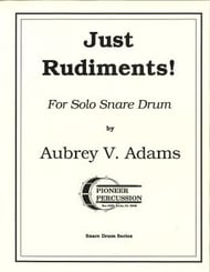 Just Rudiments! Snare Drum Solo cover